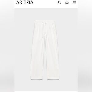 ARITZIA Little Moon White Wide-Leg Pants - XL Never worn